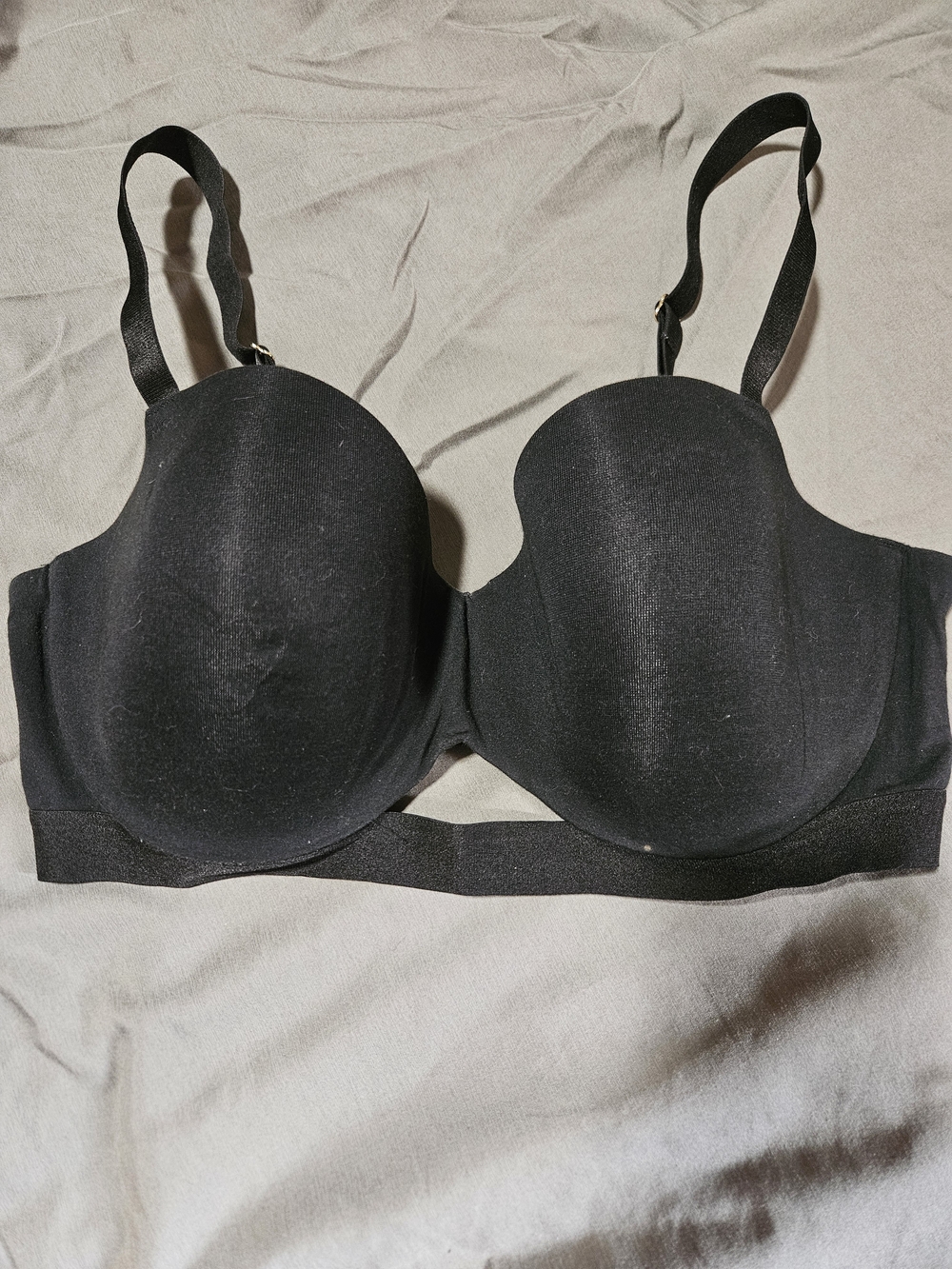 ThirdLove Cotten T-Shirt Bra In Black